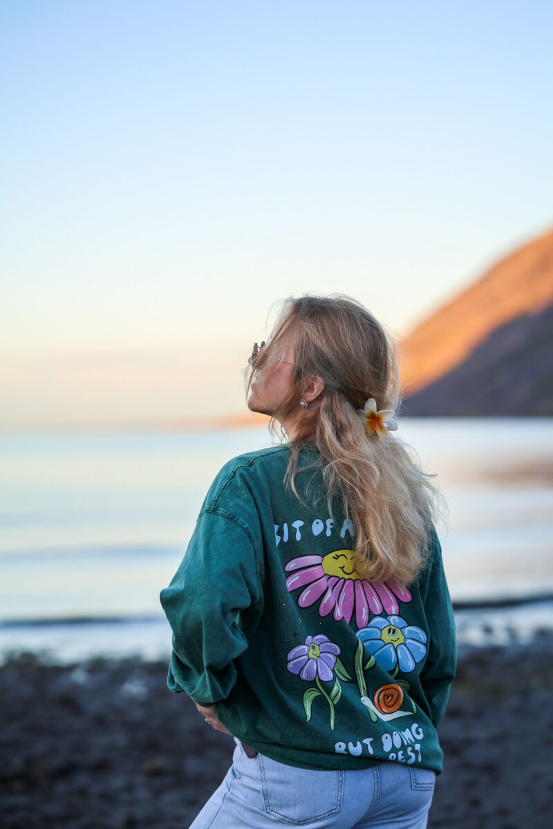 bit of a mess acid wash longsleeve