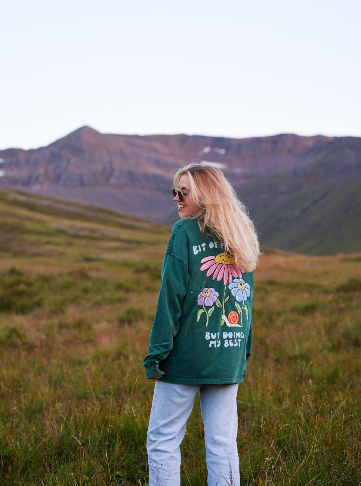 bit of a mess acid wash longsleeve