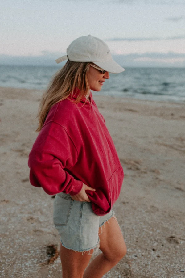 alma de tigre pink hoodie