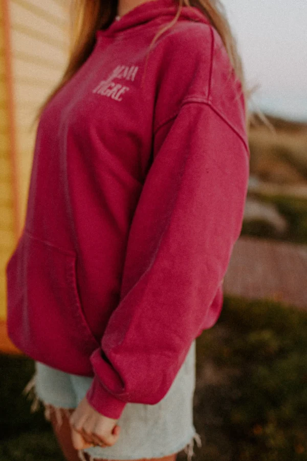 alma de tigre pink hoodie