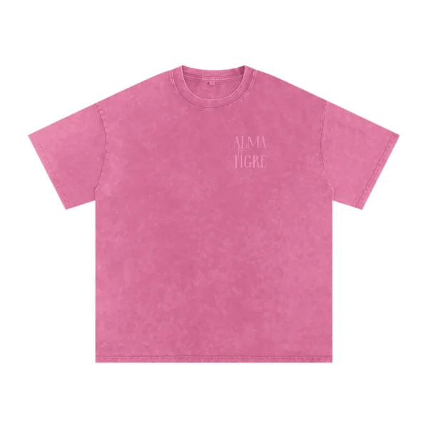 alma de tigre acid wash t-shirt - obrazek 3