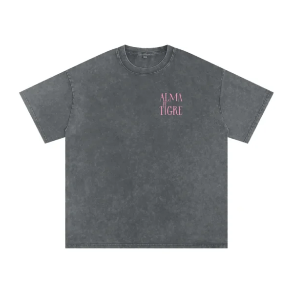 alma de tigre acid wash t-shirt - obrazek 4