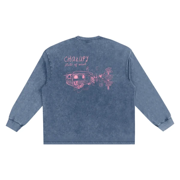chalupy-state-of-mind-Snow-Washed-Oversize-Long-Sleeve-T-shirt-