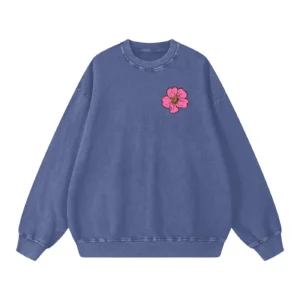 la sirena acid wash bluza