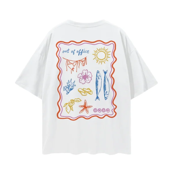 out of office oversized tee - obrazek 4