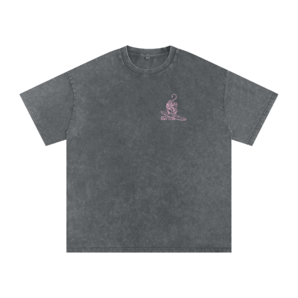 sol y sirenas surf club - Acid Wash Oversize T-Shirt -