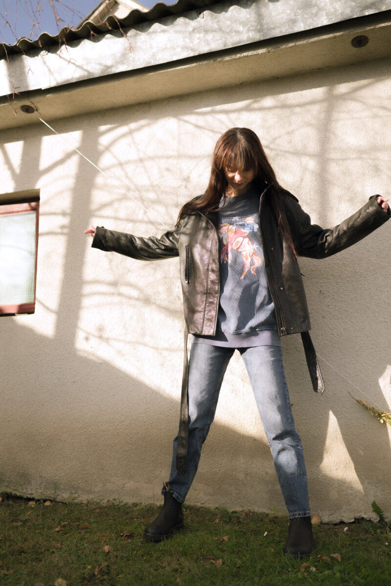 mermaid rodeo acid wash bluza