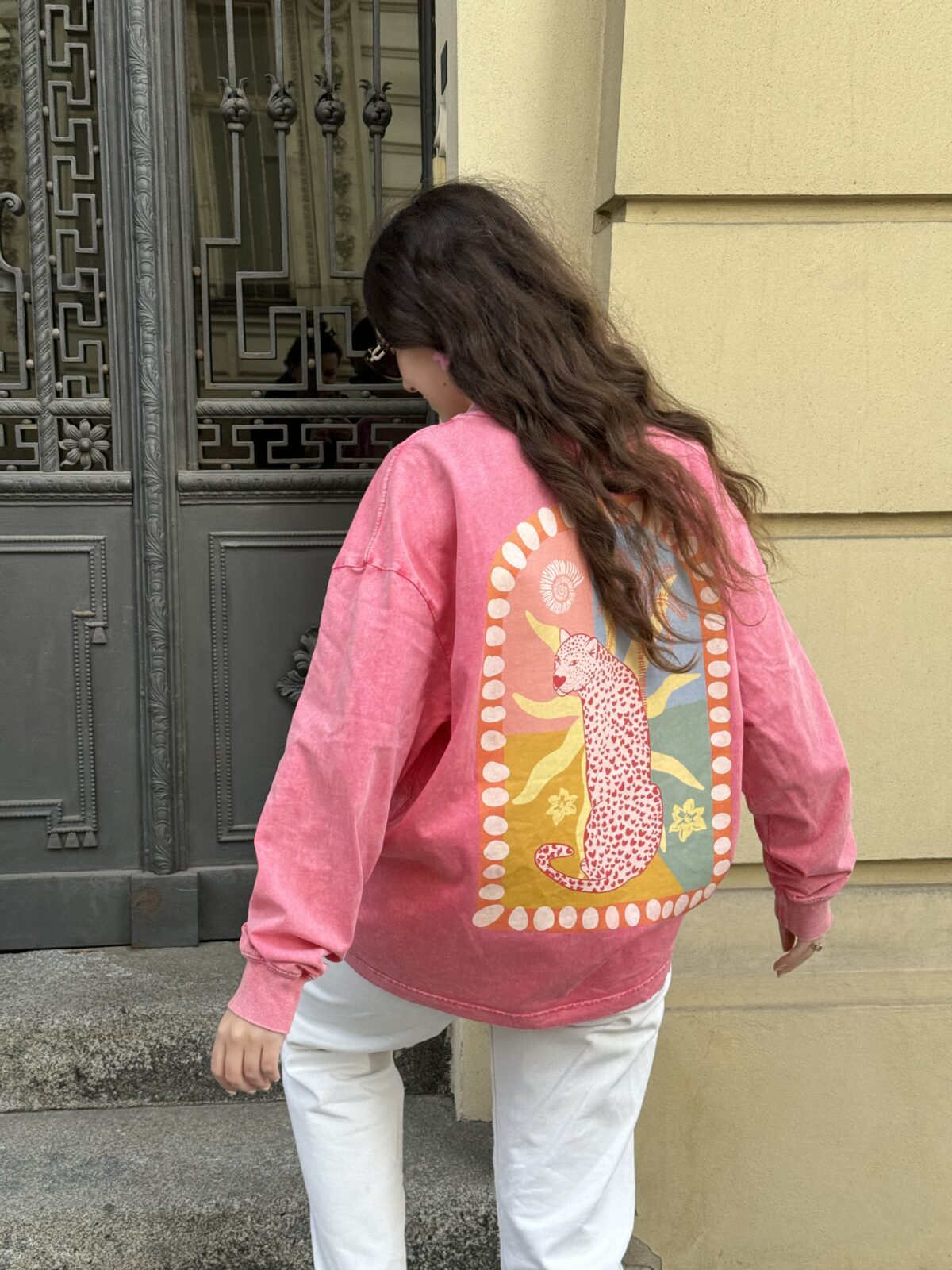 tropical leopard snow wash longsleeve - obrazek 6