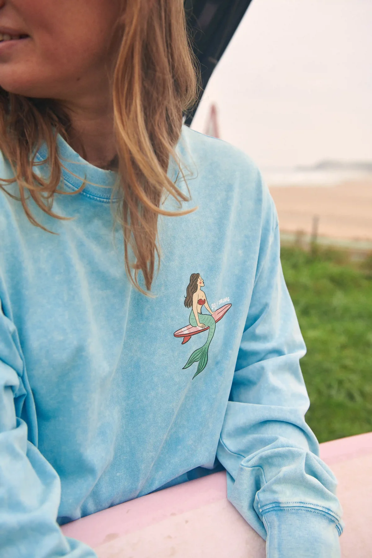 chase the sun snow wash longsleeve - obrazek 5
