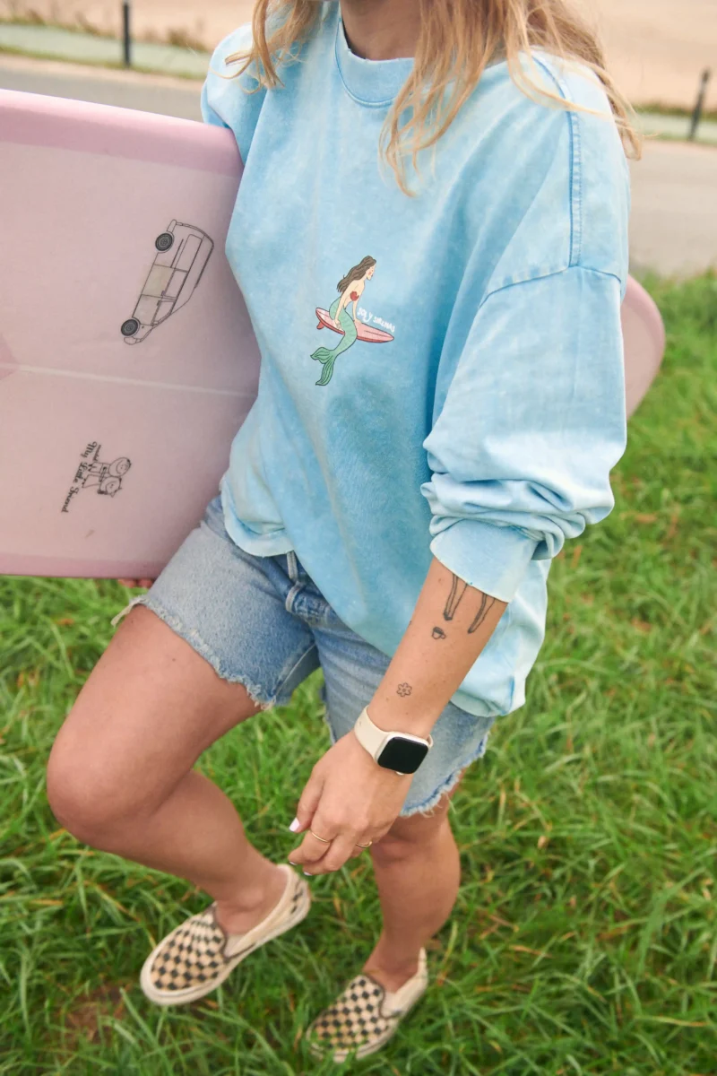 chase the sun snow wash longsleeve
