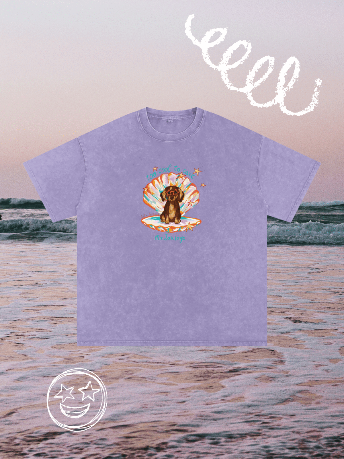 mr sausage acid wash tee