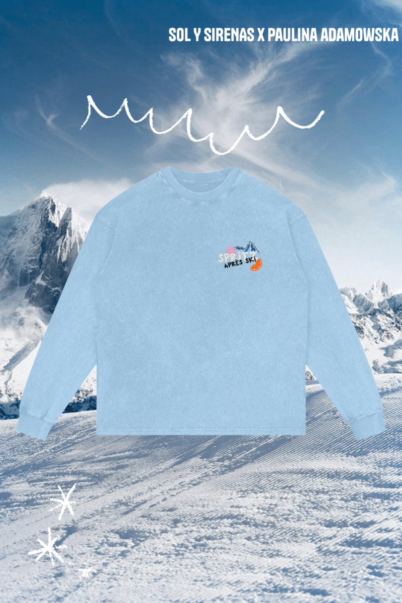 spritz apres ski club acid wash longsleeve