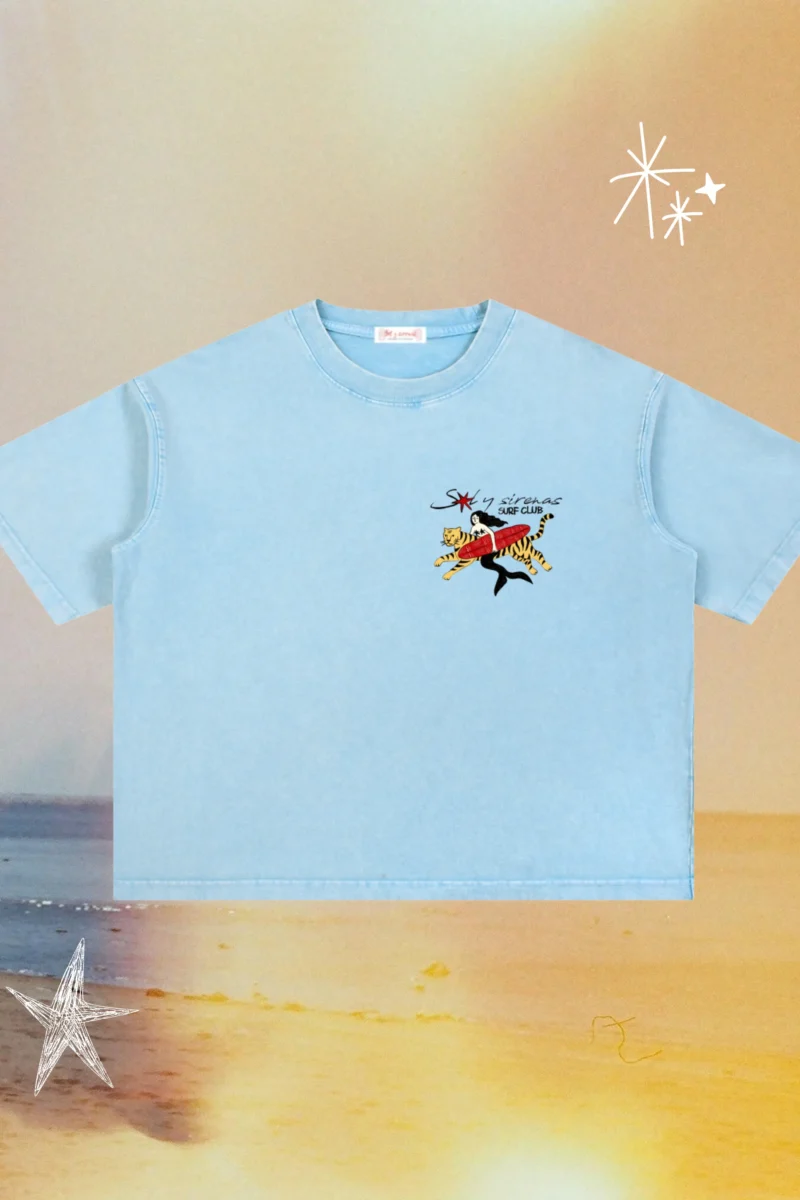 surfside tigers boxy tee