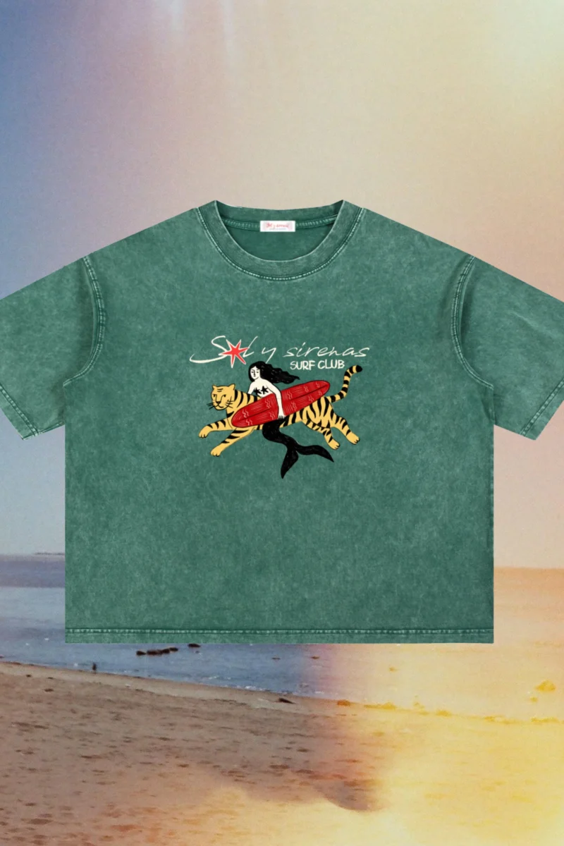 wild surf boxy tee
