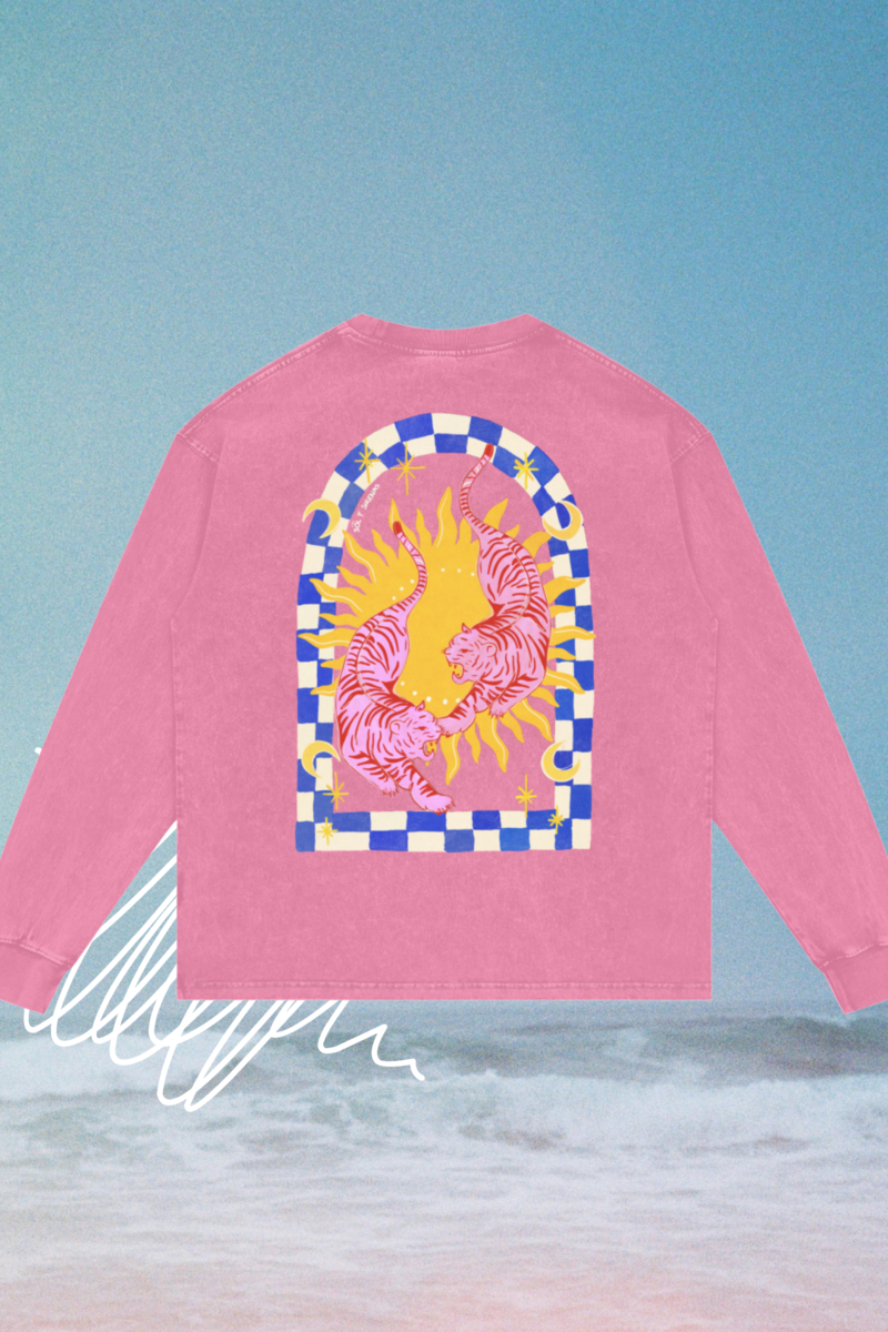 alma de tigre acid wash longsleeve