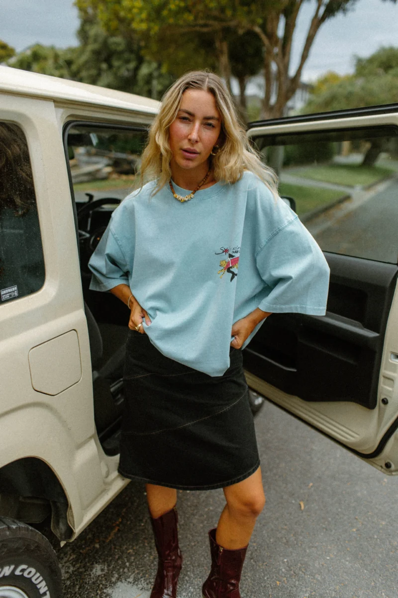 surfside tigers boxy tee