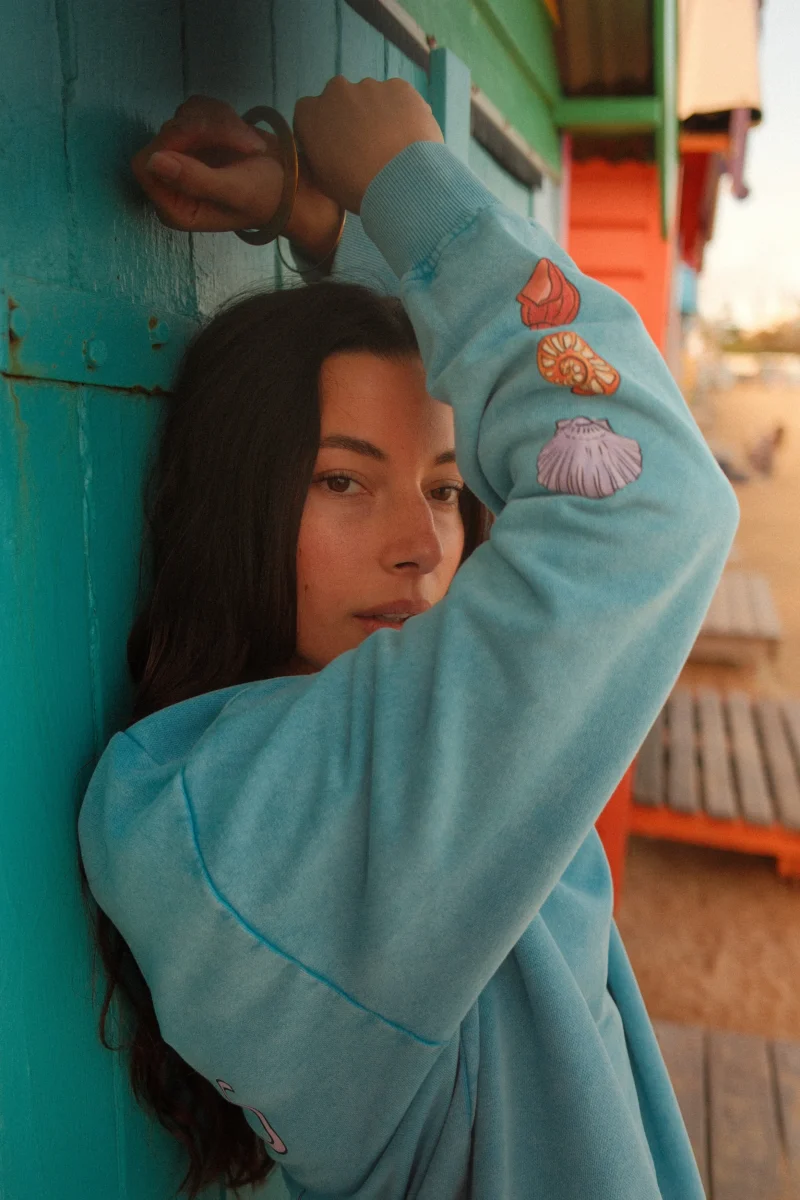 let's be mermaids sweatshirt eng
