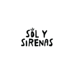 logo Sol y sirenas czarne