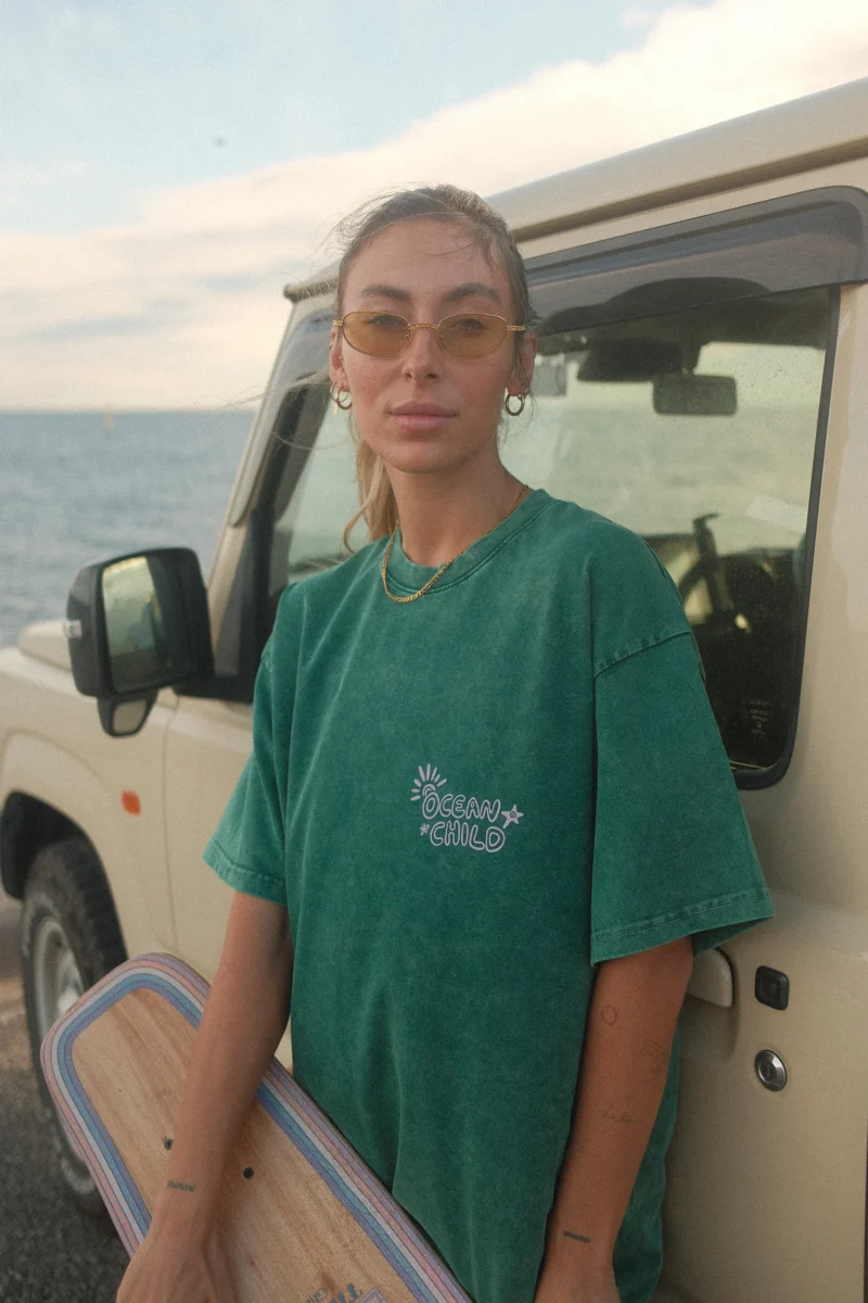 ocean child acid wash tee eng