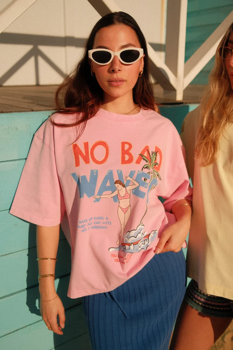 no bad waves boxy tee eng