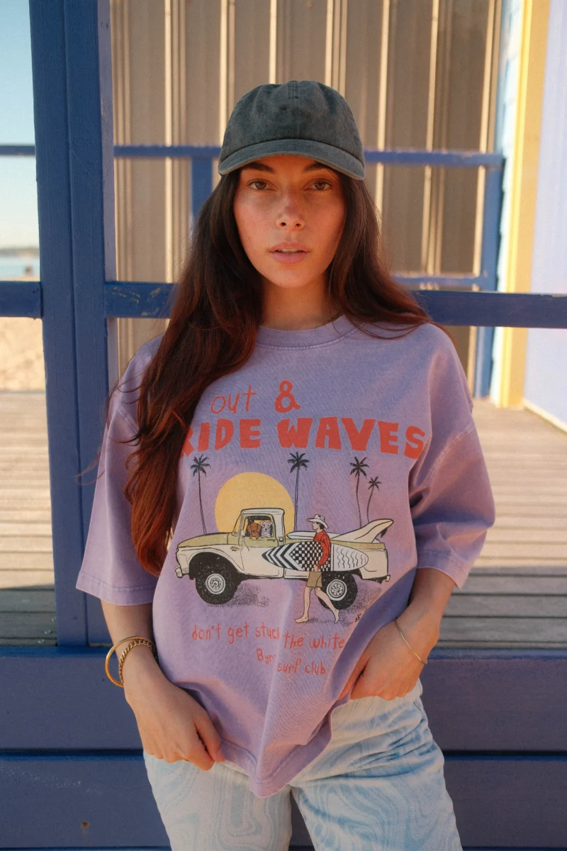 get out & ride waves boxy tee eng